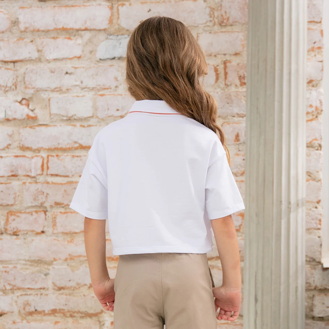 32987 CONJUNTO CAMISETA TIPO POLO NIÑA JUNIOR - Image 2