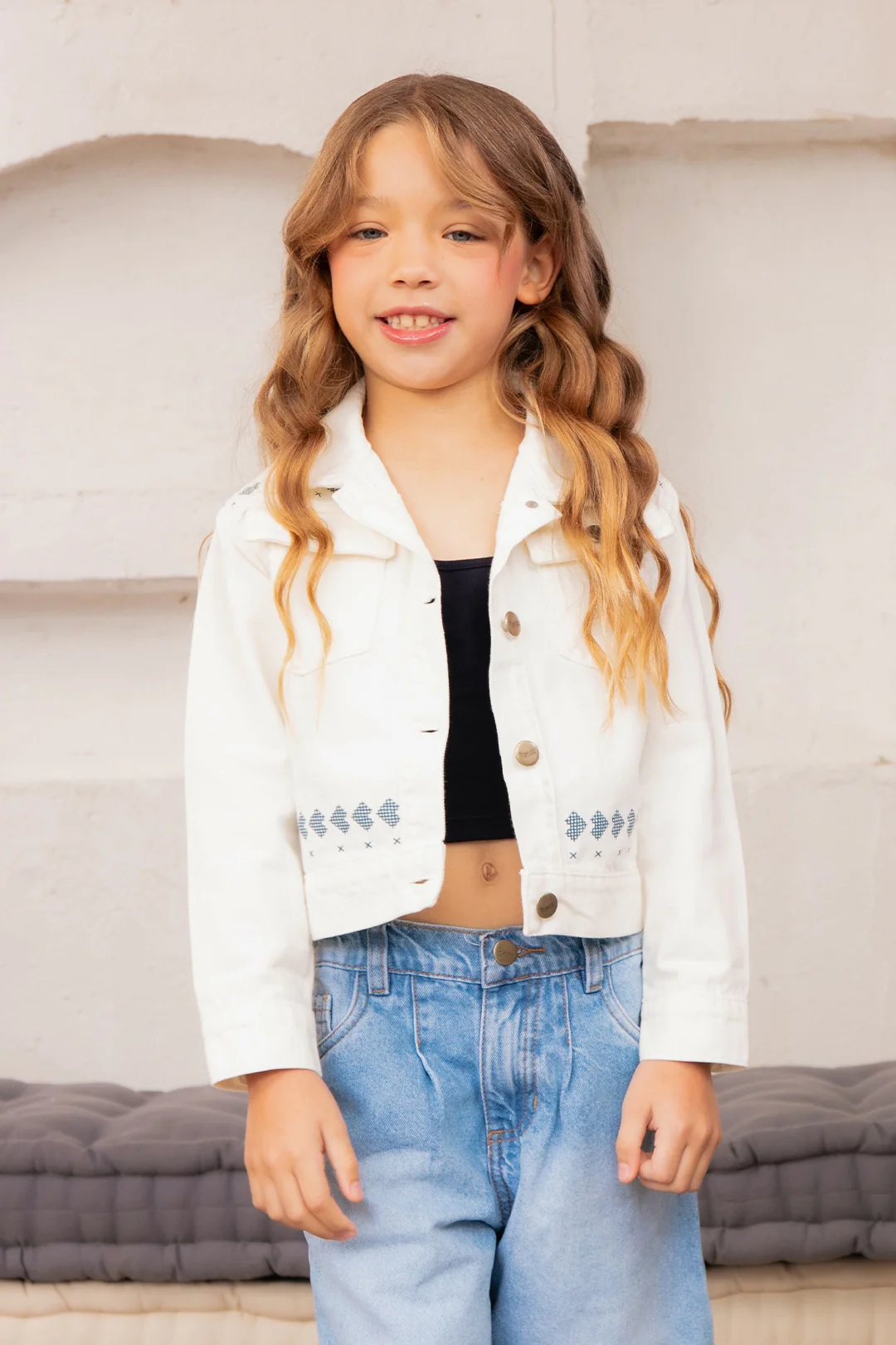 33027 CHAQUETA DENIM NIÑA JUNIOR - Image 2