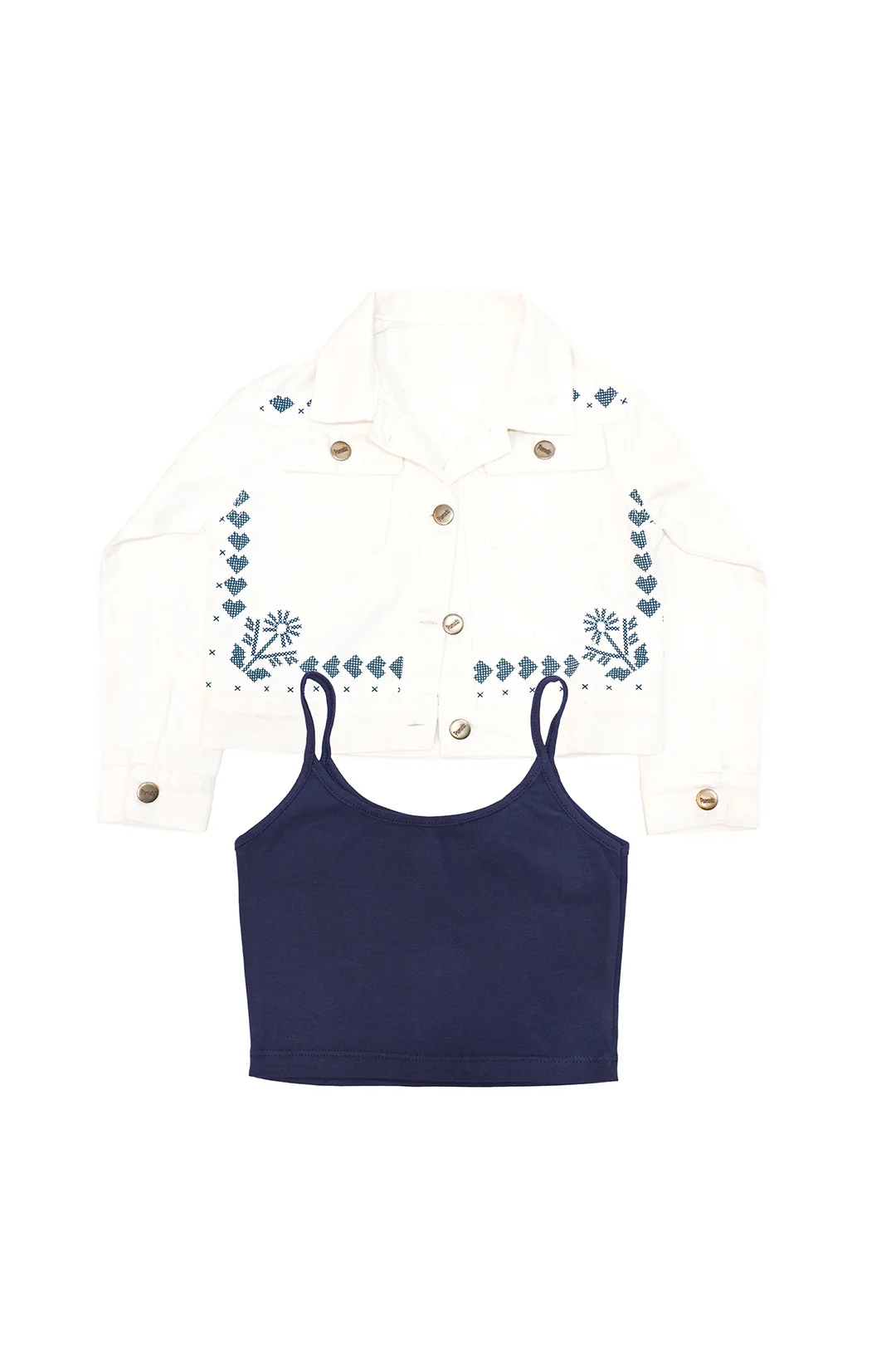 33027 CHAQUETA DENIM NIÑA JUNIOR - Image 3