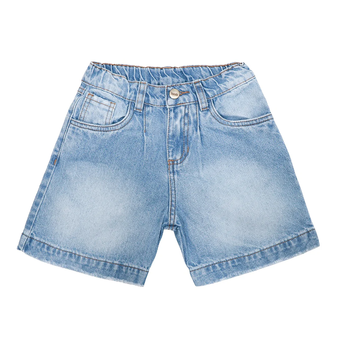 33028 SHORT NIÑA JUNIOR-DENIM - Image 2