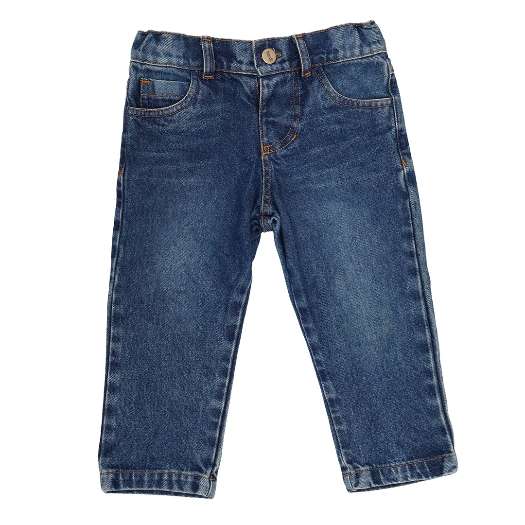 52020 PANTALON EN DENIM CORTE RECTO NIÑO BEBE - Image 3