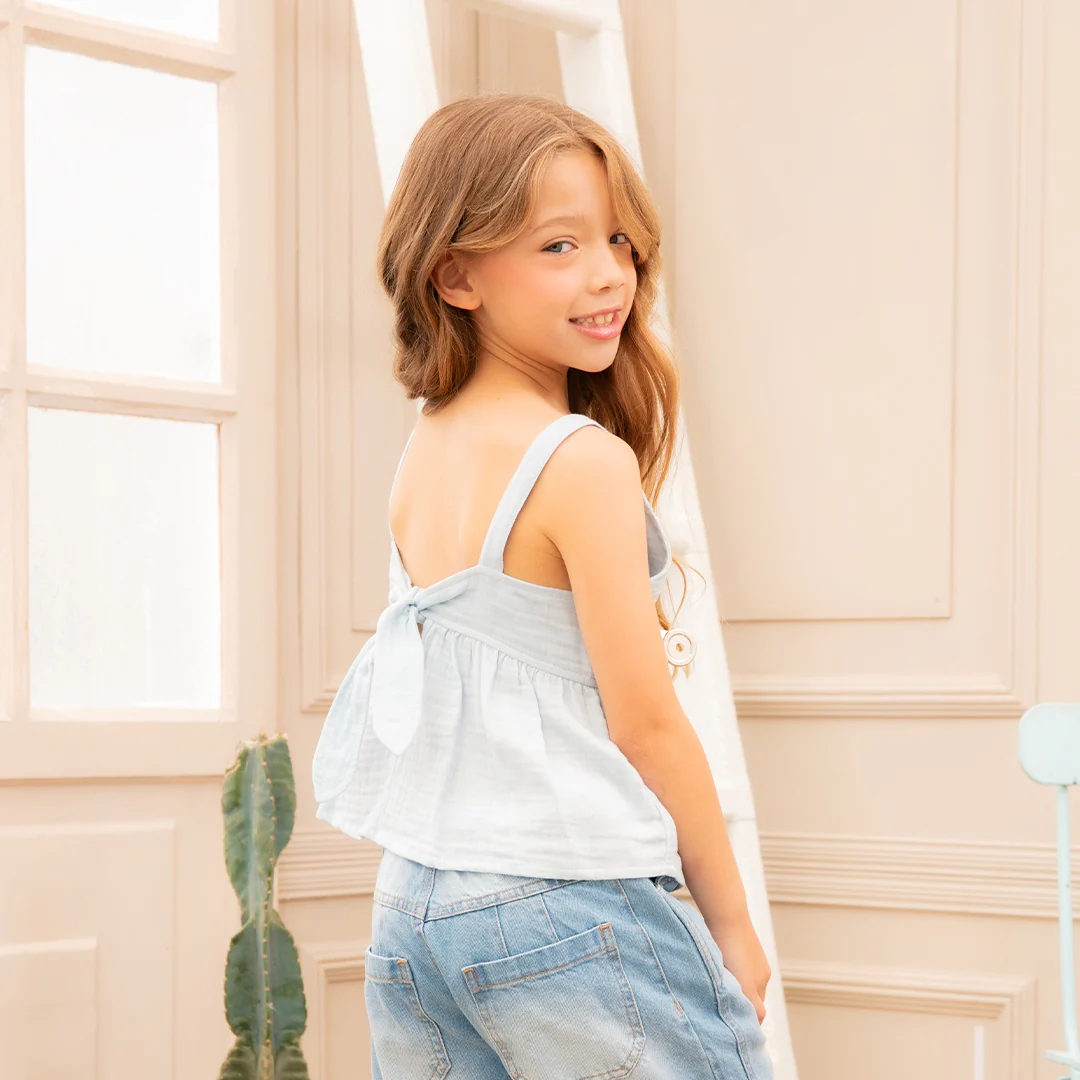 8781 BLUSA DE TIRAS NIÑA JUNIOR - Image 2