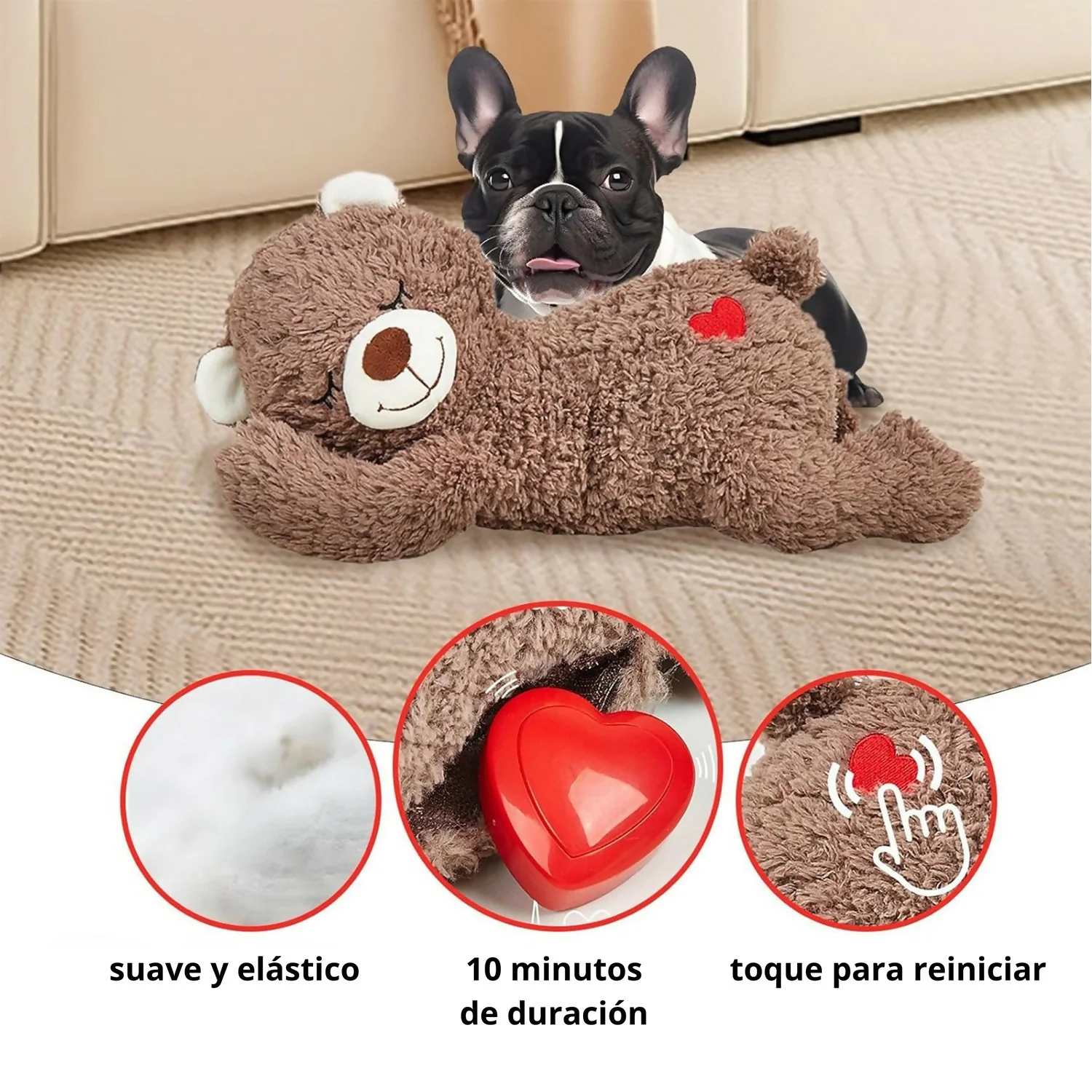 ABRAZO DE OSO CON LATIDOS DOGM - Image 2
