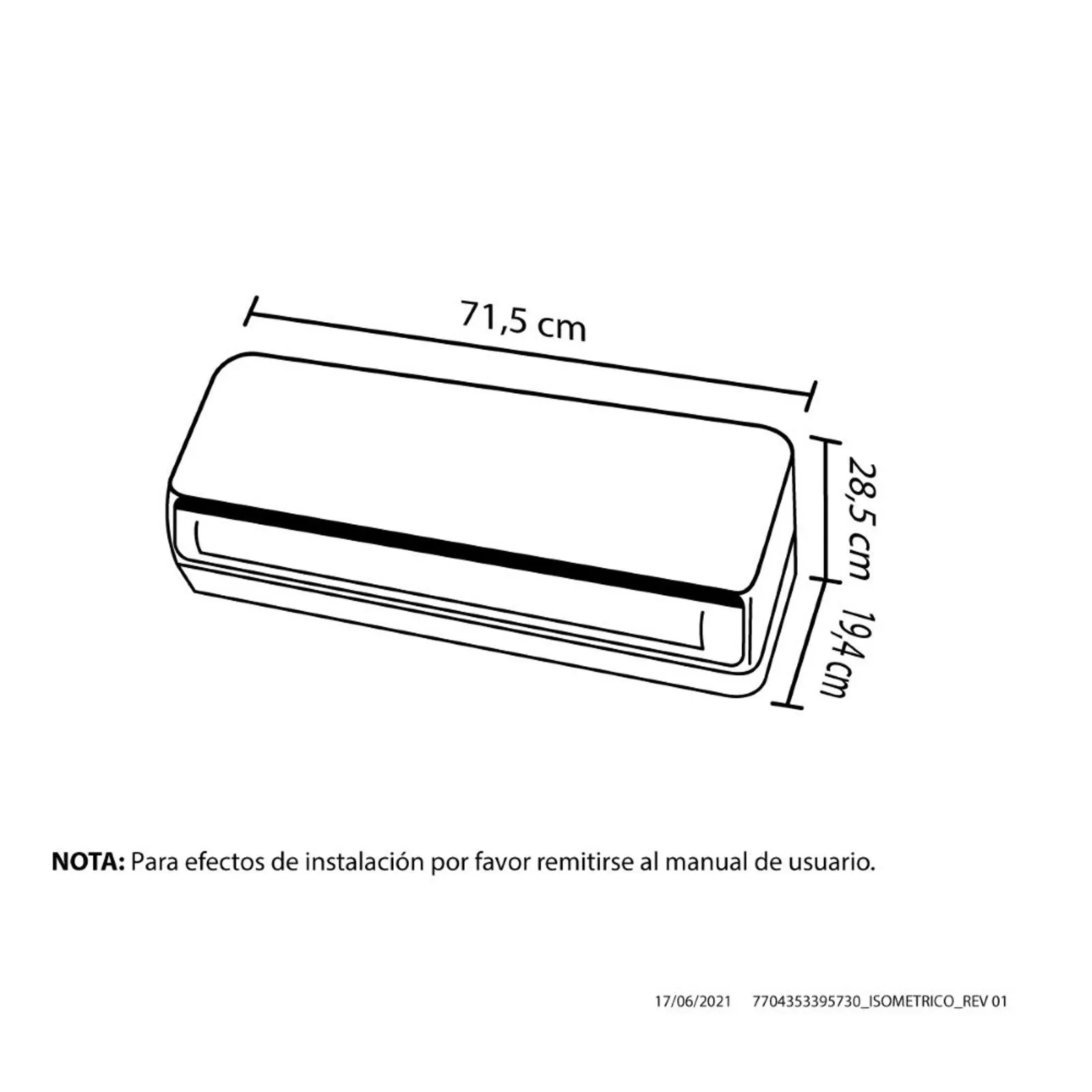 Aire Acondicionado On - Off Haceb 9.000 BTU 110V - Image 5