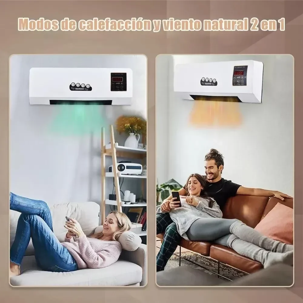 AIRE ACONDICIONADO Y CALEFACTOR 2000W PORTÁTIL CON CONTROL - Image 4