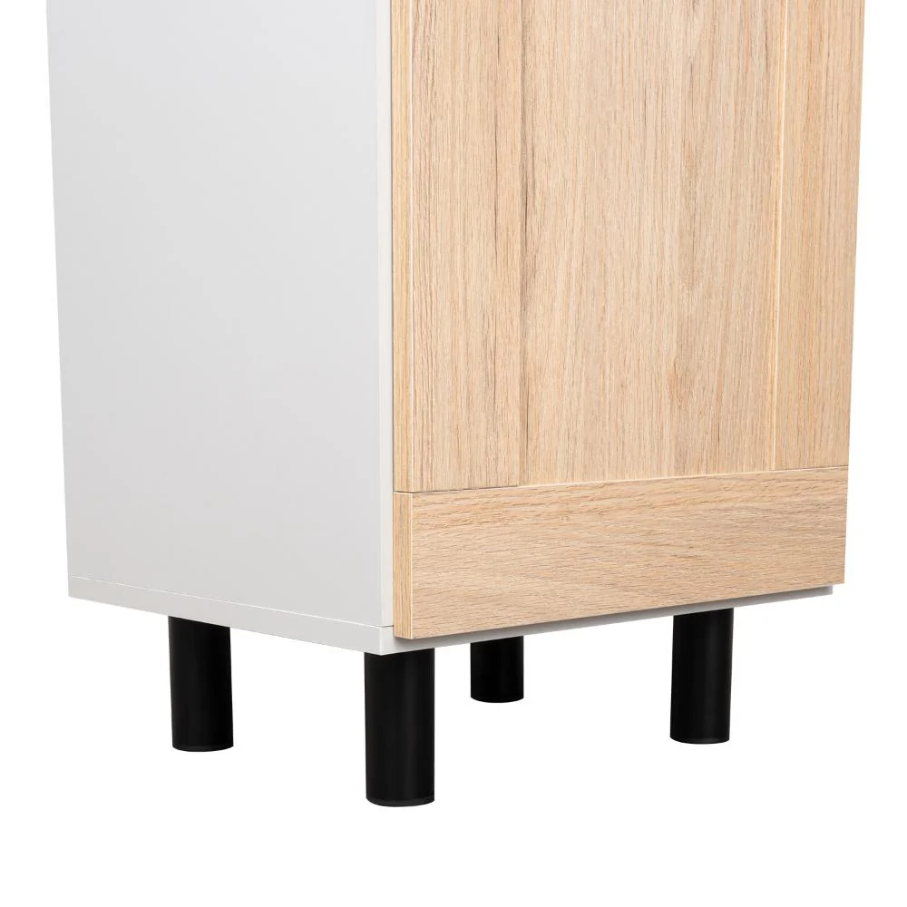ALACENA KAZÁN, BEIGE Y GRIS, CON DOS PUERTAS Y ENTREPAÑOS - Image 15
