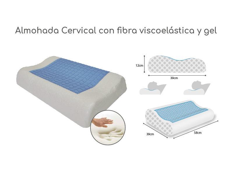 Almohada Visco Cervical Gel - Image 2