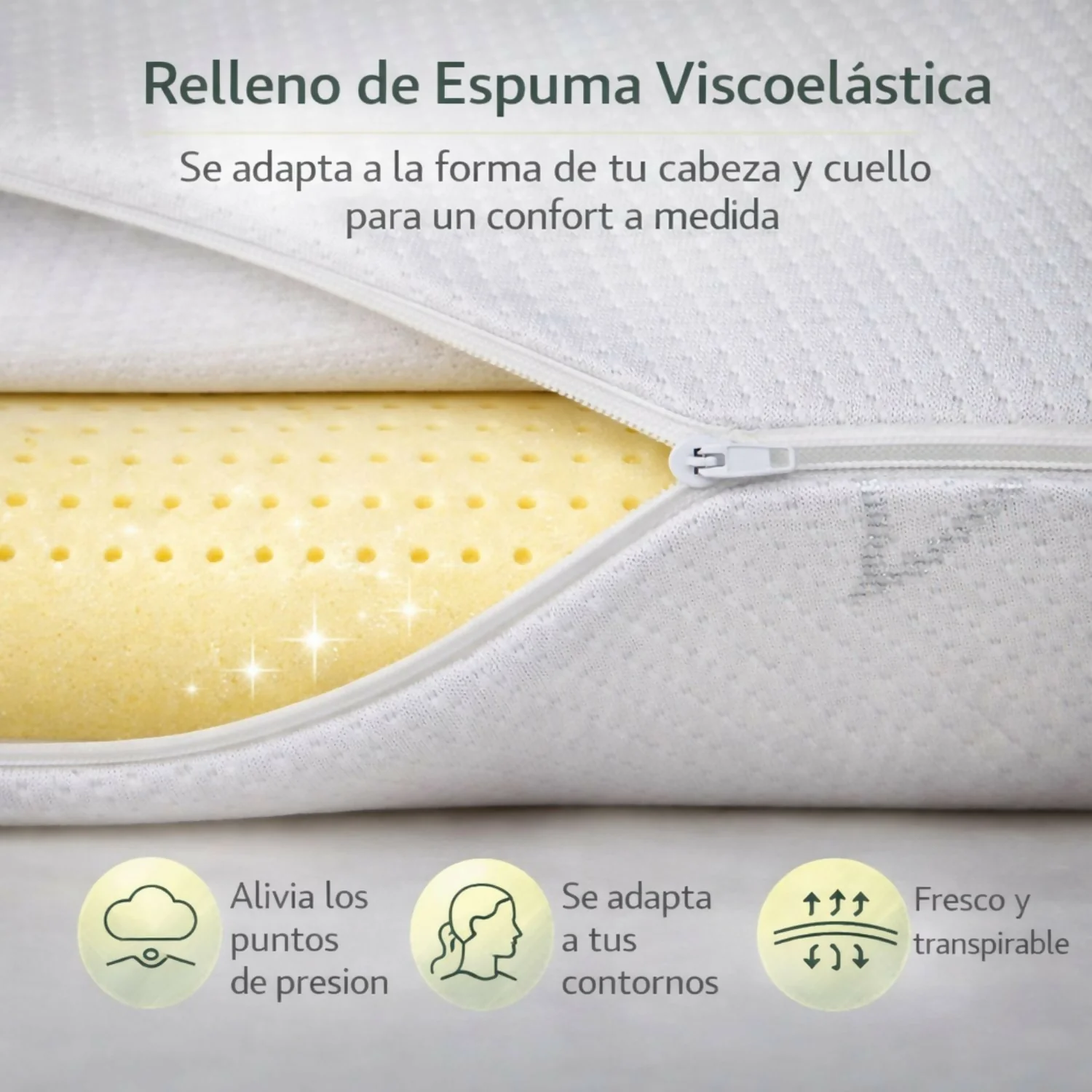 Almohada viscoelastica clasica - Image 2