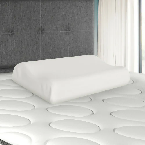 ALMOHADA VISCOFOAM CERVICAL COLOR BLANCO