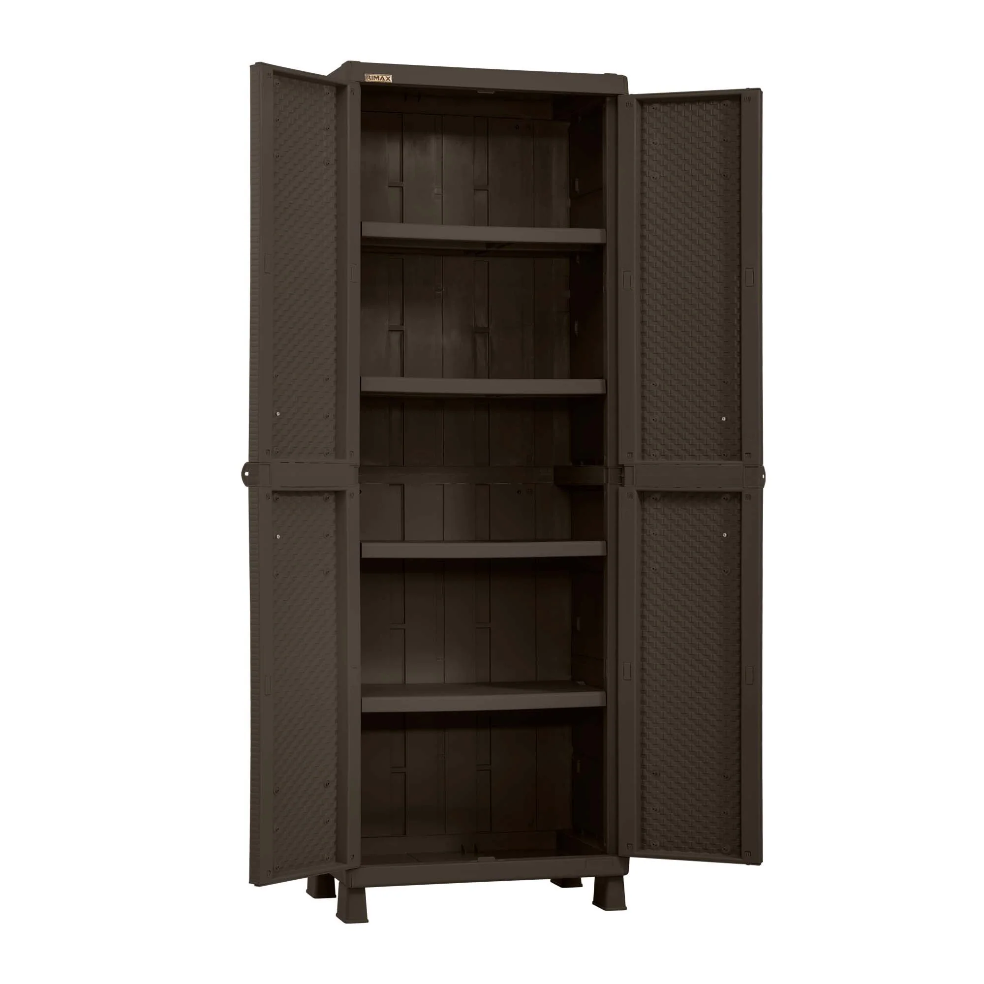 Armario Grande Apariencia Rattan Wengue - Image 2