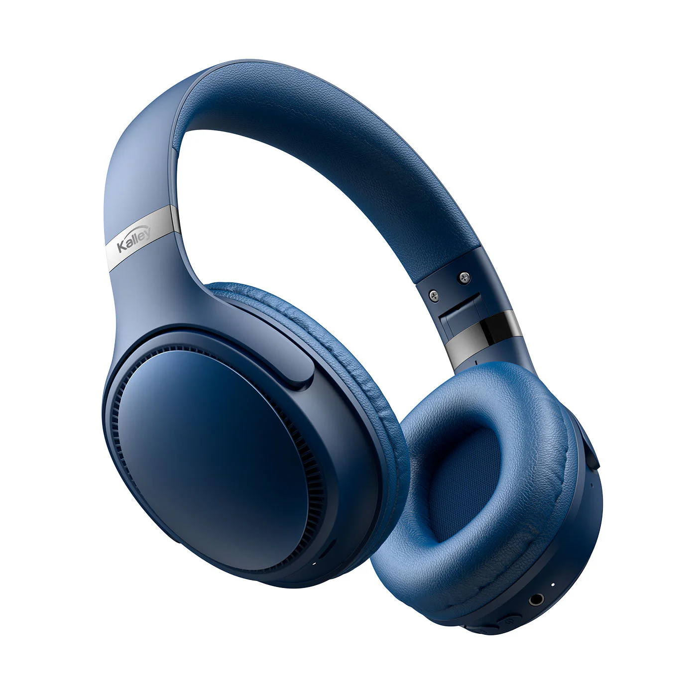 Audífonos De Diadema Kalley Inalámbricos Bluetooth On Ear K-Aa1, Azul - Image 3