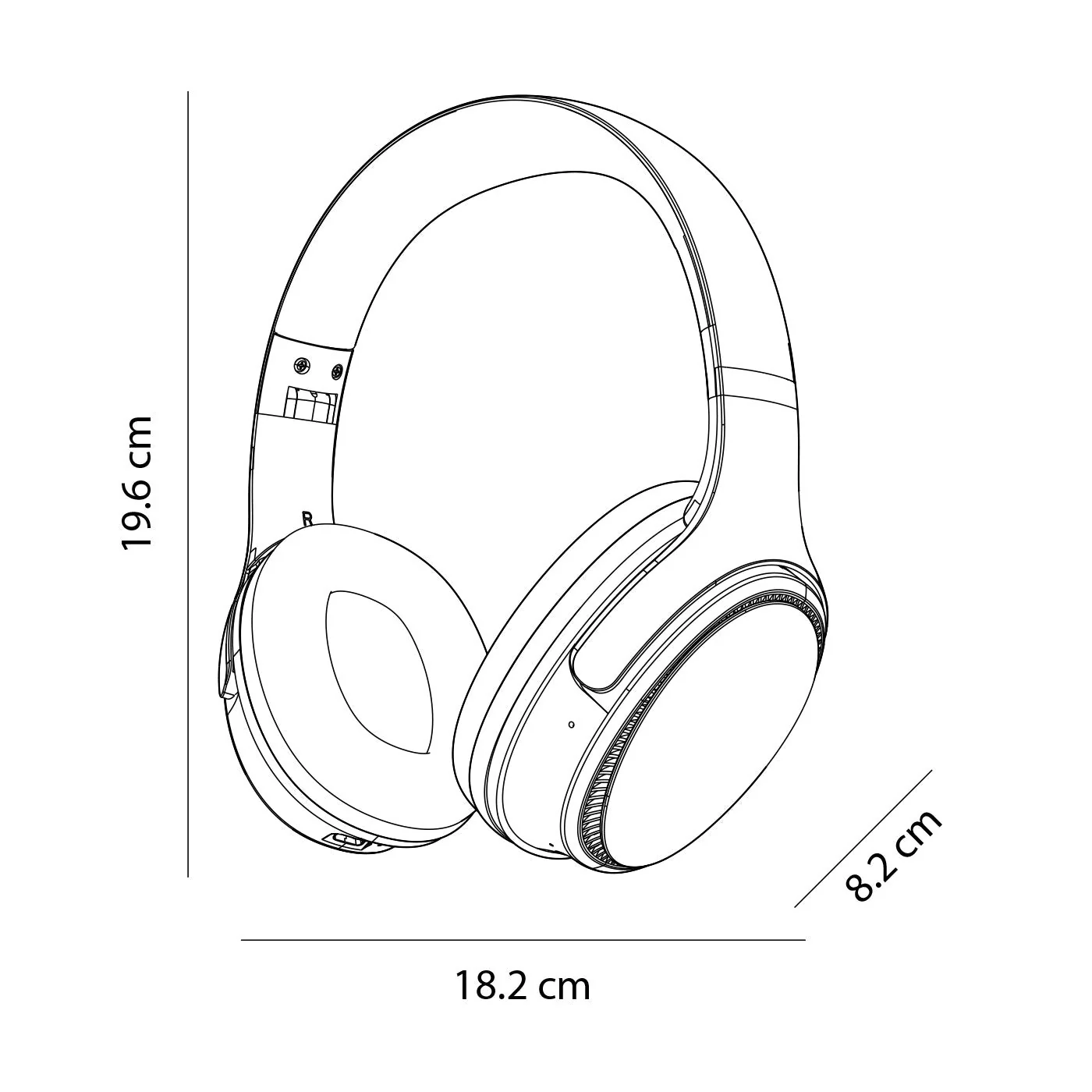 Audífonos De Diadema Kalley Inalámbricos Bluetooth On Ear K-Aa1, Azul - Image 7