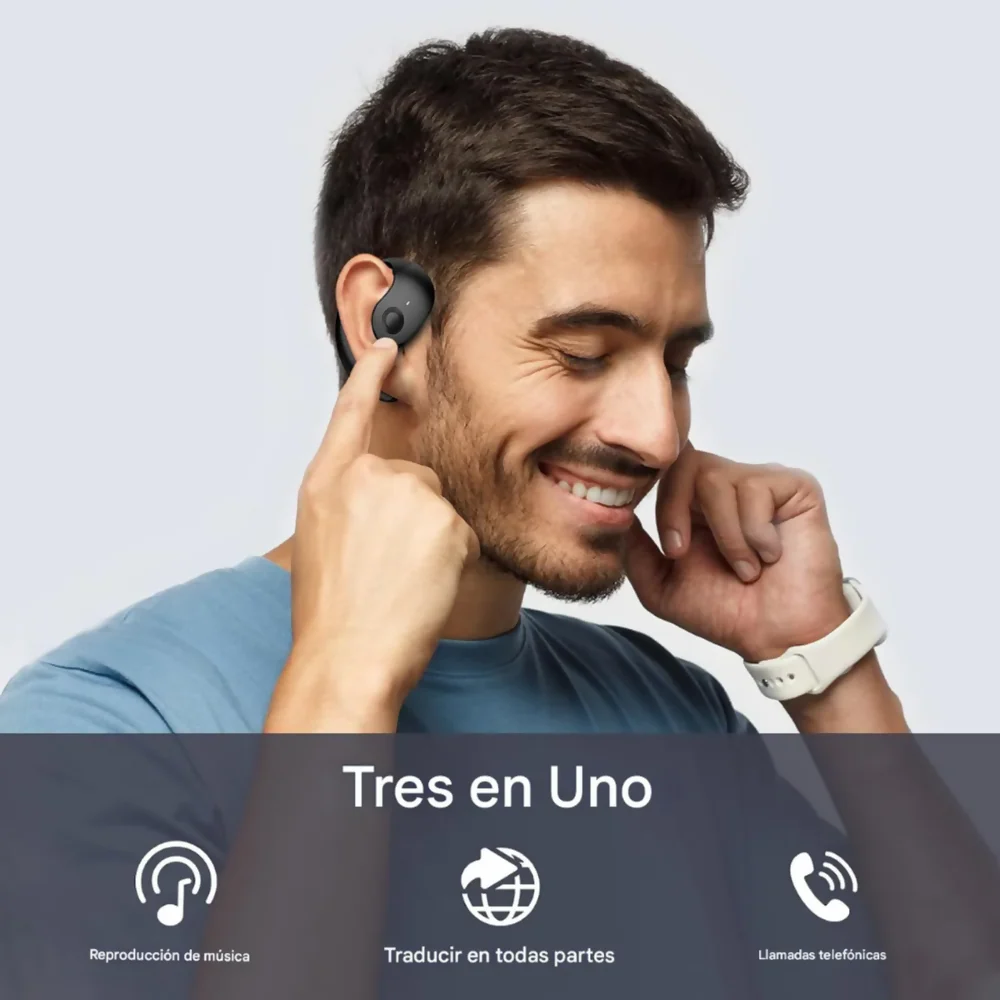 AUDÍFONOS TRADUCTORES IDIOMAS TIEMPO REAL BLUETOOTH 137 IDIOMAS - Image 2