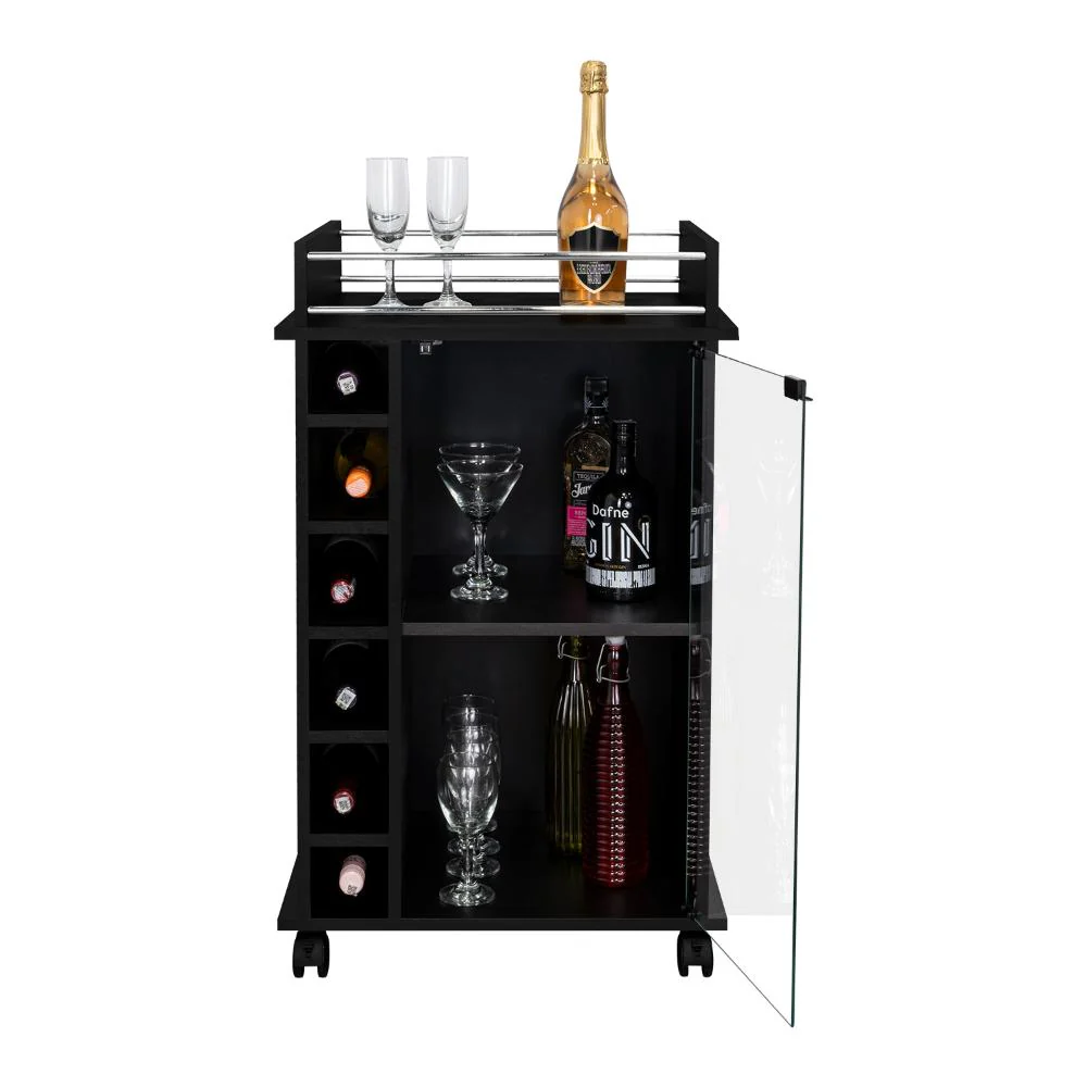 BAR DUKATY, WENGUE, CON RODACHINES PARA SU FÁCIL DESPLAZAMIENTO - Image 4