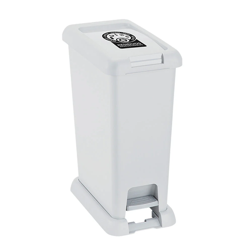 Basurero Pedal 20 Litros Blanco