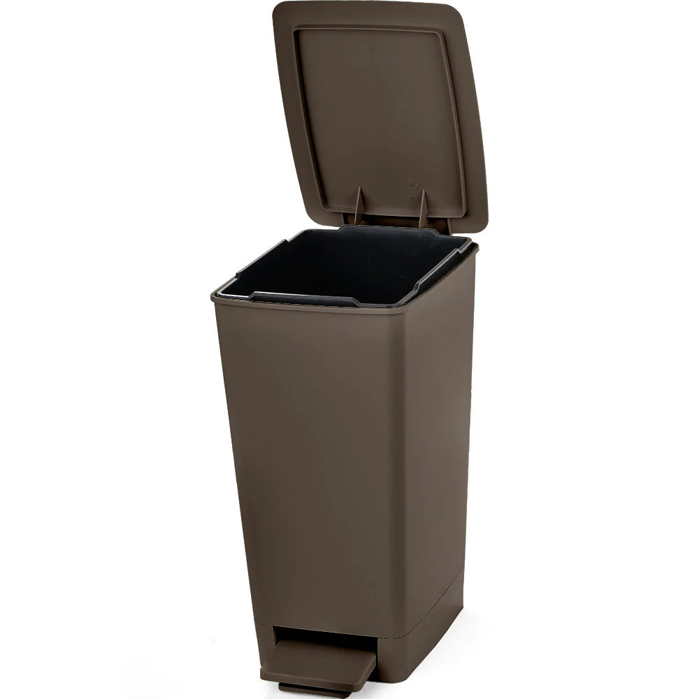 Basurero Pedal Slim 8 Litros Mocca - Image 2