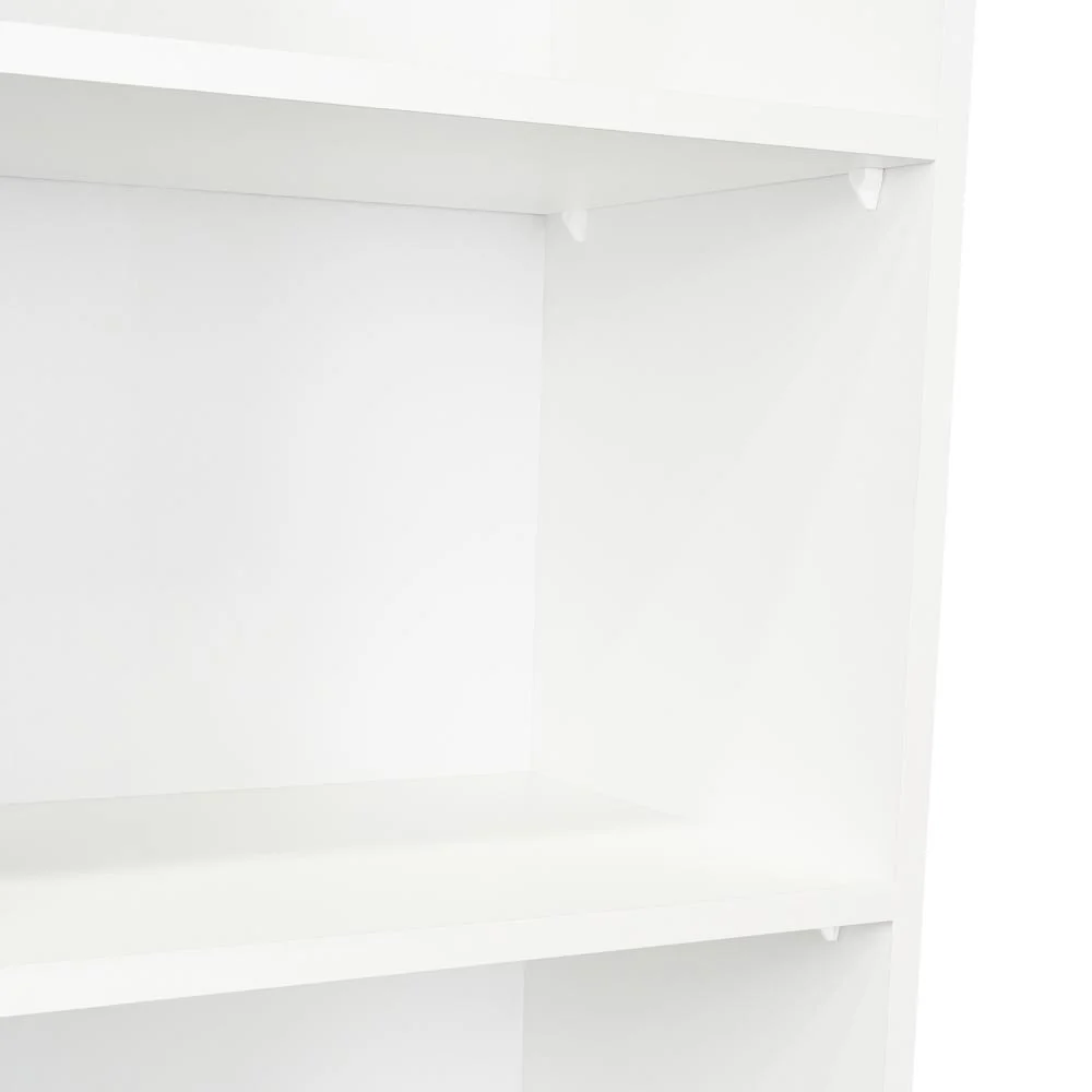 BIBLIOTECA HOME, BLANCO, CON CINCO ENTREPAÑOS ZF - Image 7