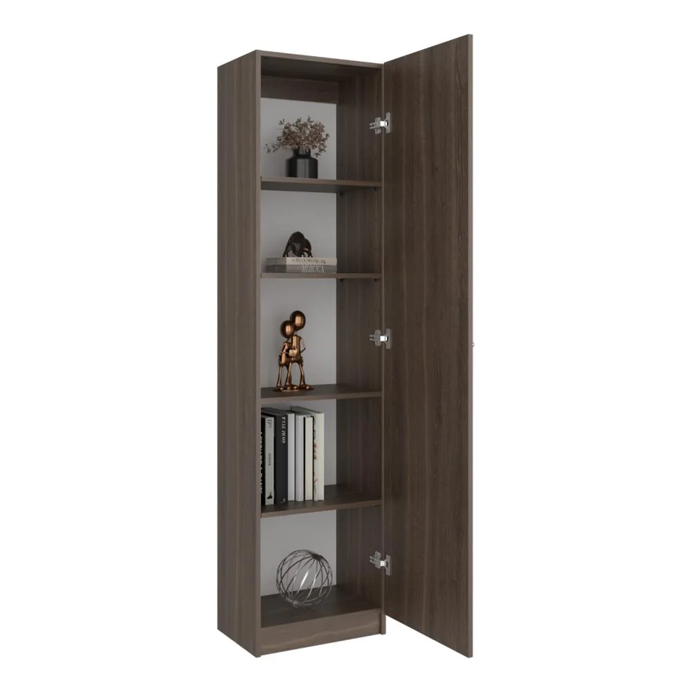 Biblioteca Home Eco, Macadamia, con Cinco Entrepaños ZF - Image 15