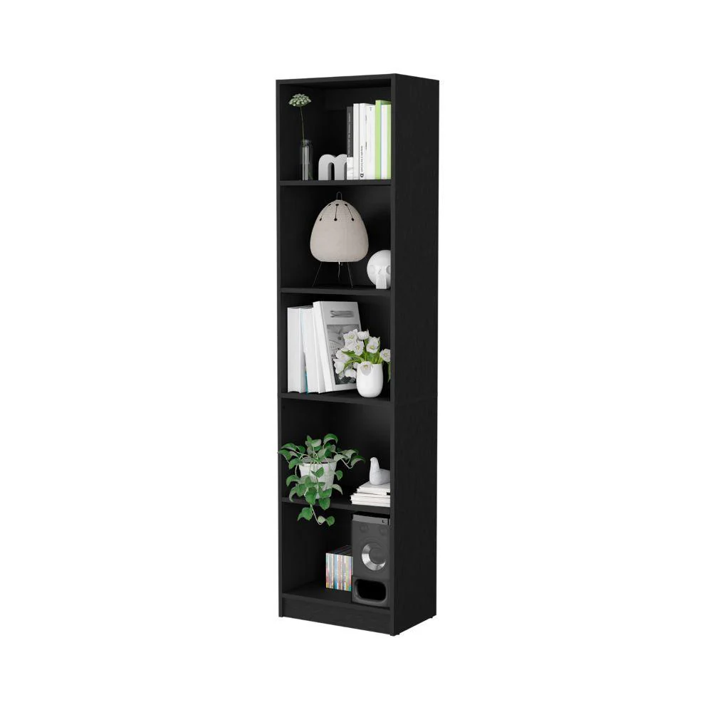 BIBLIOTECA HOME, WENGUE, CON CINCO ENTREPAÑOS ZF - Image 2