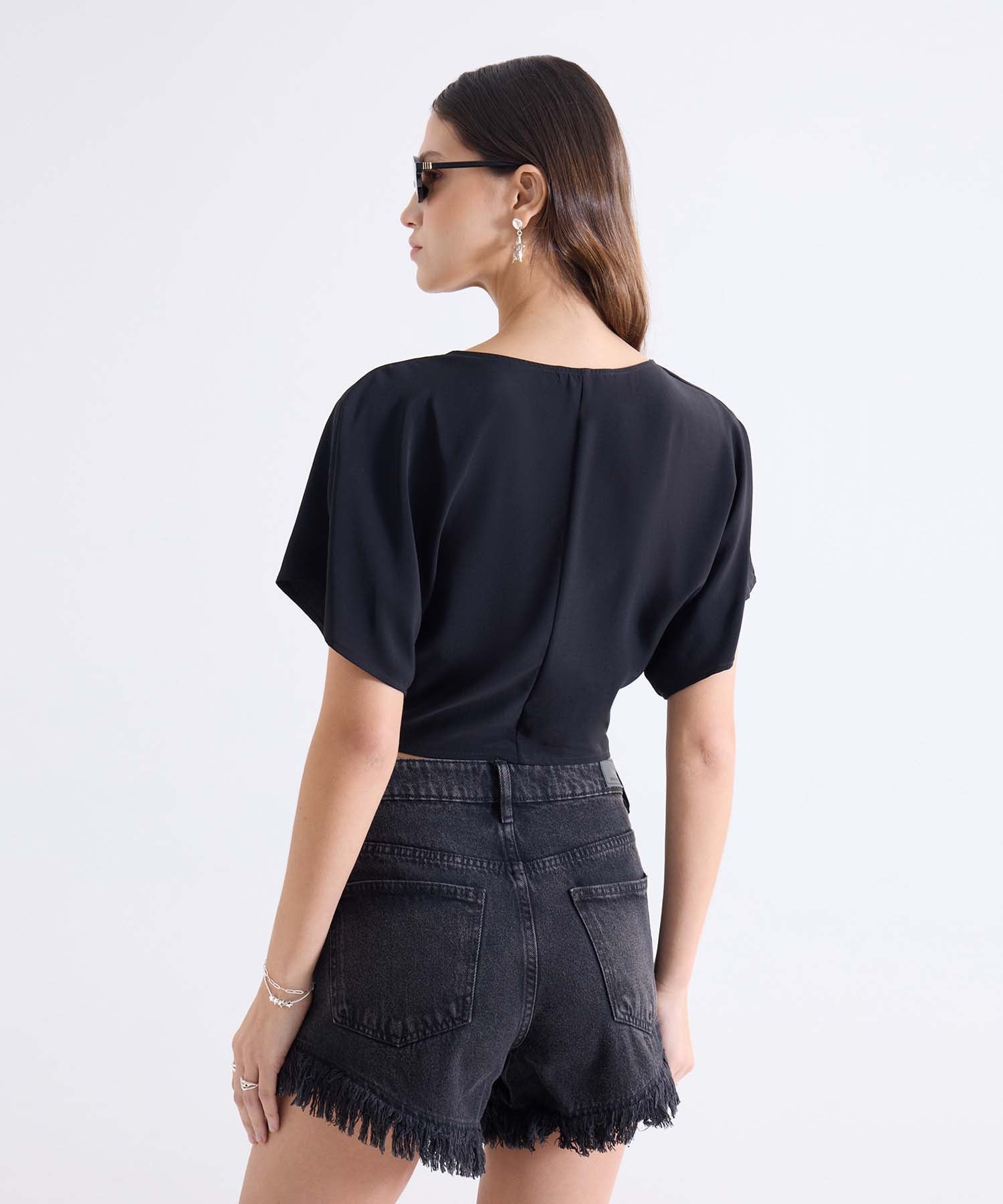 BLUSA MANGA CORTA 28124108 - Image 2
