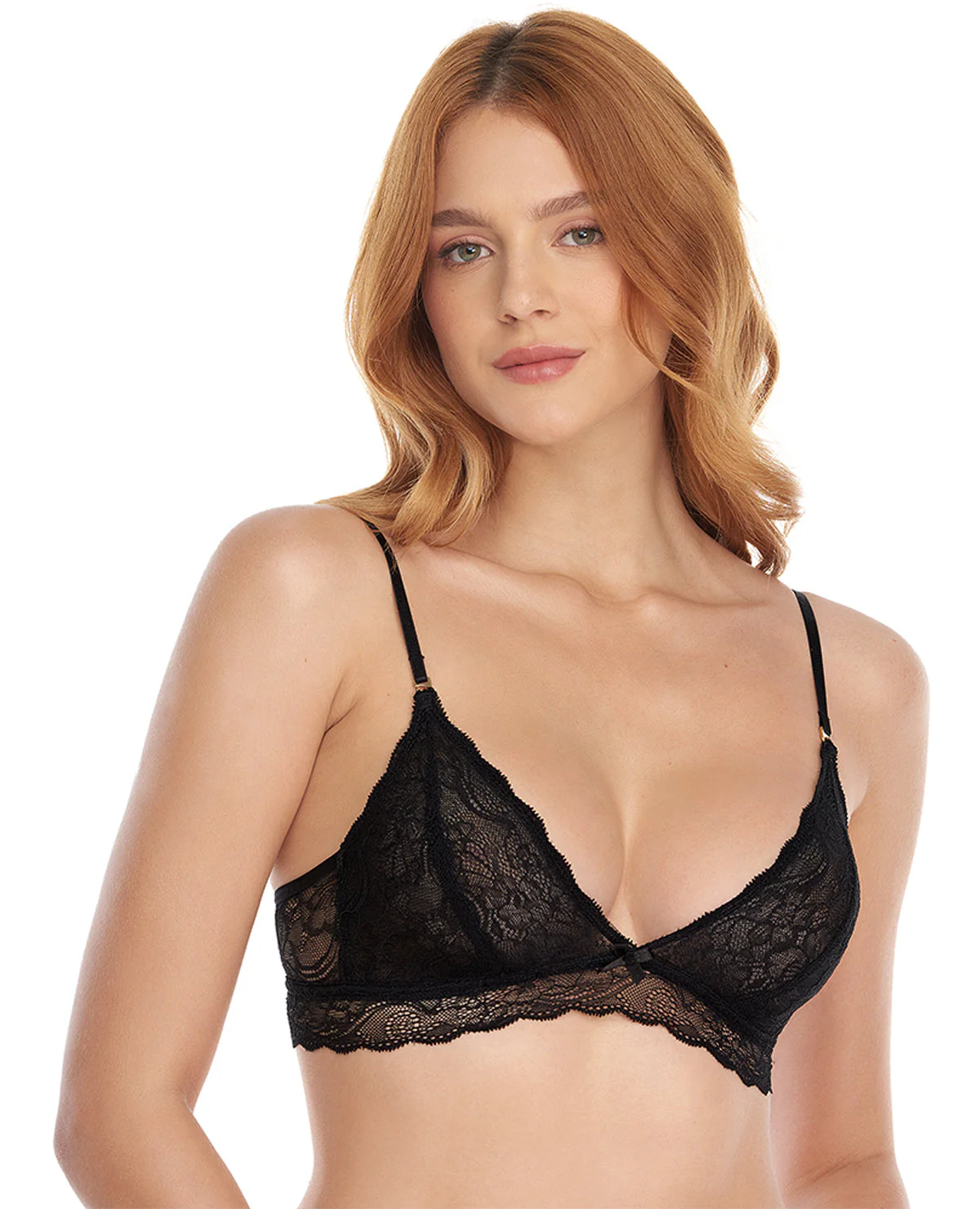 BRALETTE | TIPO TOP | SILUETA TRIANGULAR | ESCOTE DEFINIDO | EN ENCAJE_ REF: 46156 - Image 2