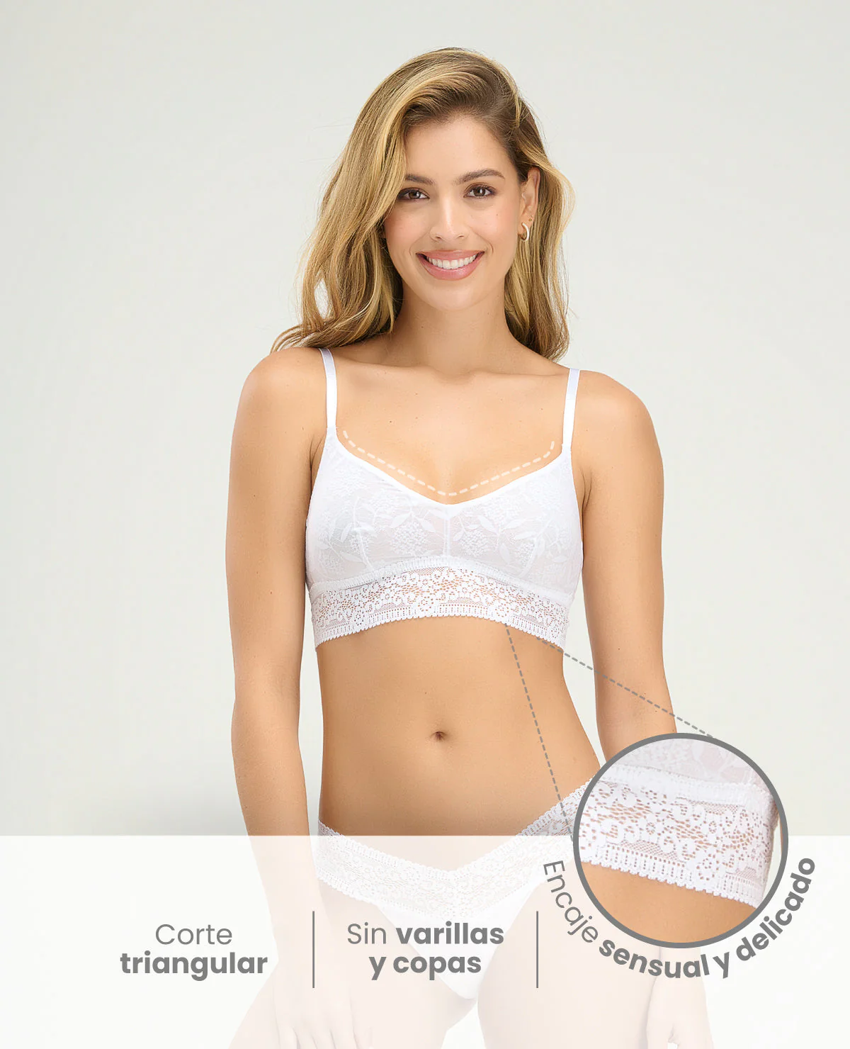 BRALETTE TRIANGULAR | SIN VARILLAS - Image 2