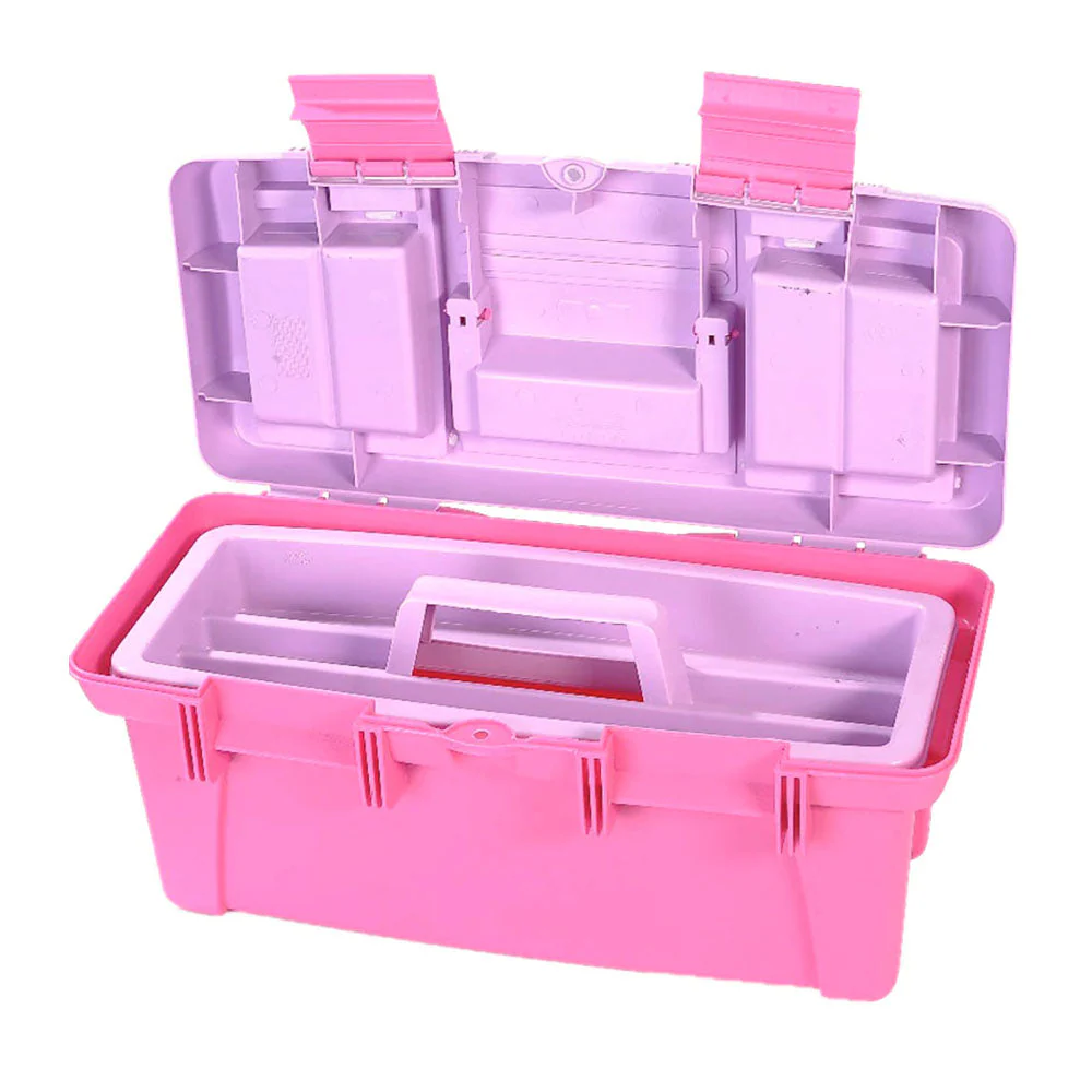 Caja Vanity Profesional Rosado Fuerte - Image 3
