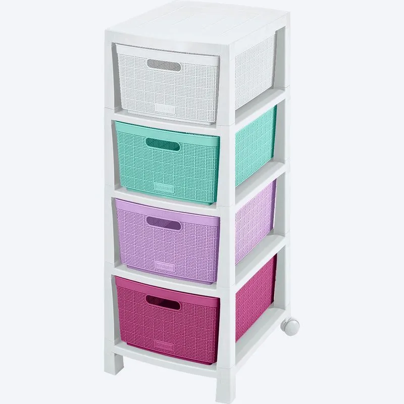 Cajonero Fique 4 Gavetas Glam - Image 2
