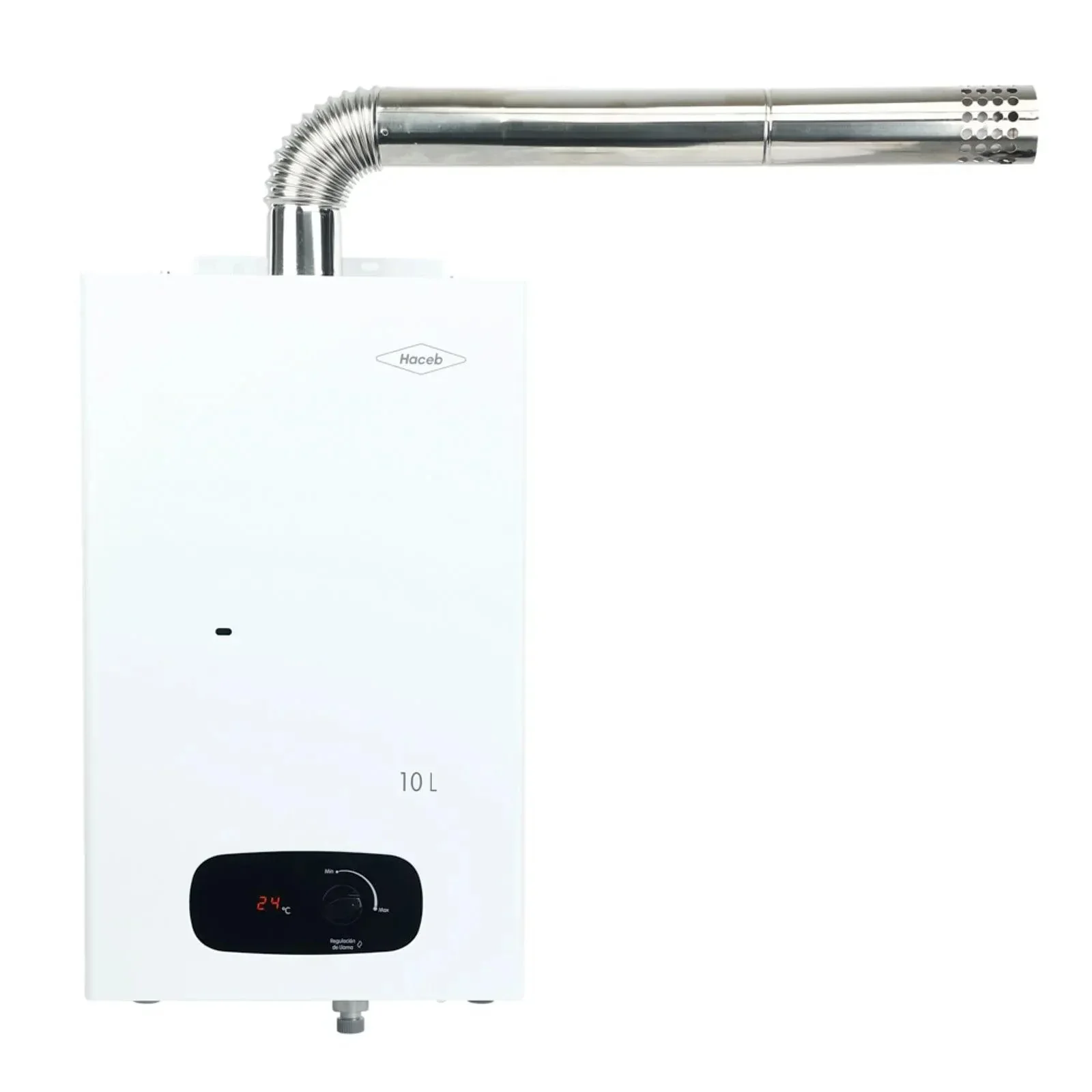 Calentador de agua Haceb de paso a gas natural tiro forzado Bambú 10 litros blanco - Image 2