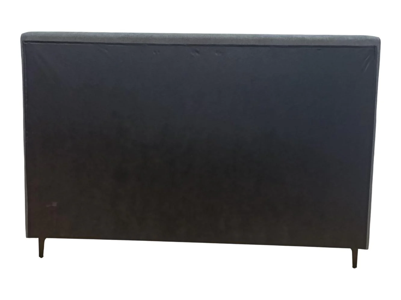 Cama Doble Prisma, Gris Oscuro, Madera roble tapizada - Image 8