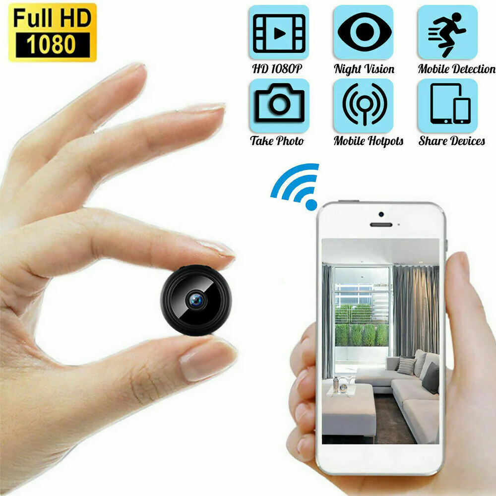 CAMARA MINI ESPÍA IP WIFI MONITOREO EN TIEMPO REAL MICRÓFONO - Image 2