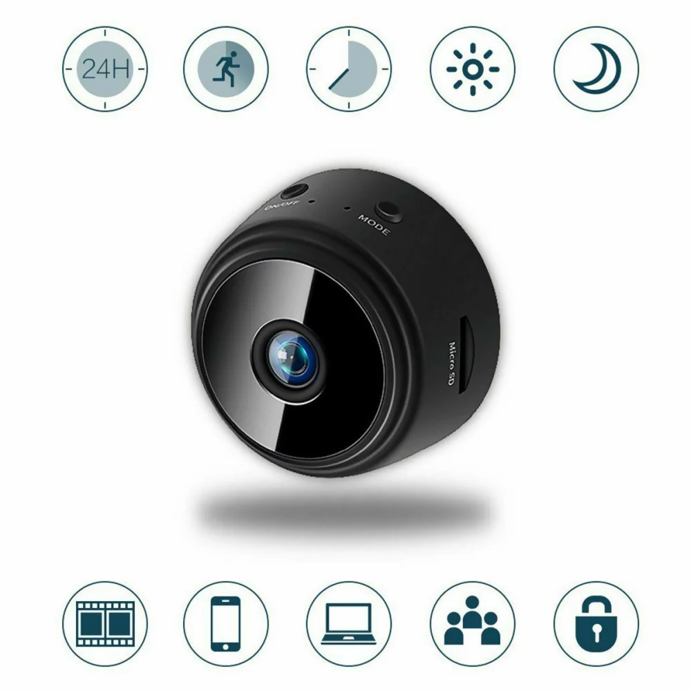 CAMARA MINI ESPÍA IP WIFI MONITOREO EN TIEMPO REAL MICRÓFONO - Image 3