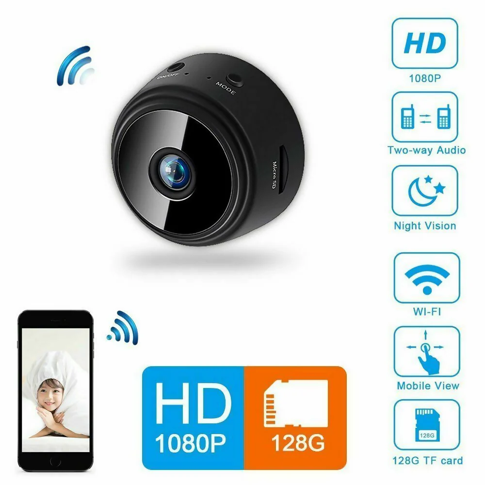 CAMARA MINI ESPÍA IP WIFI MONITOREO EN TIEMPO REAL MICRÓFONO - Image 5