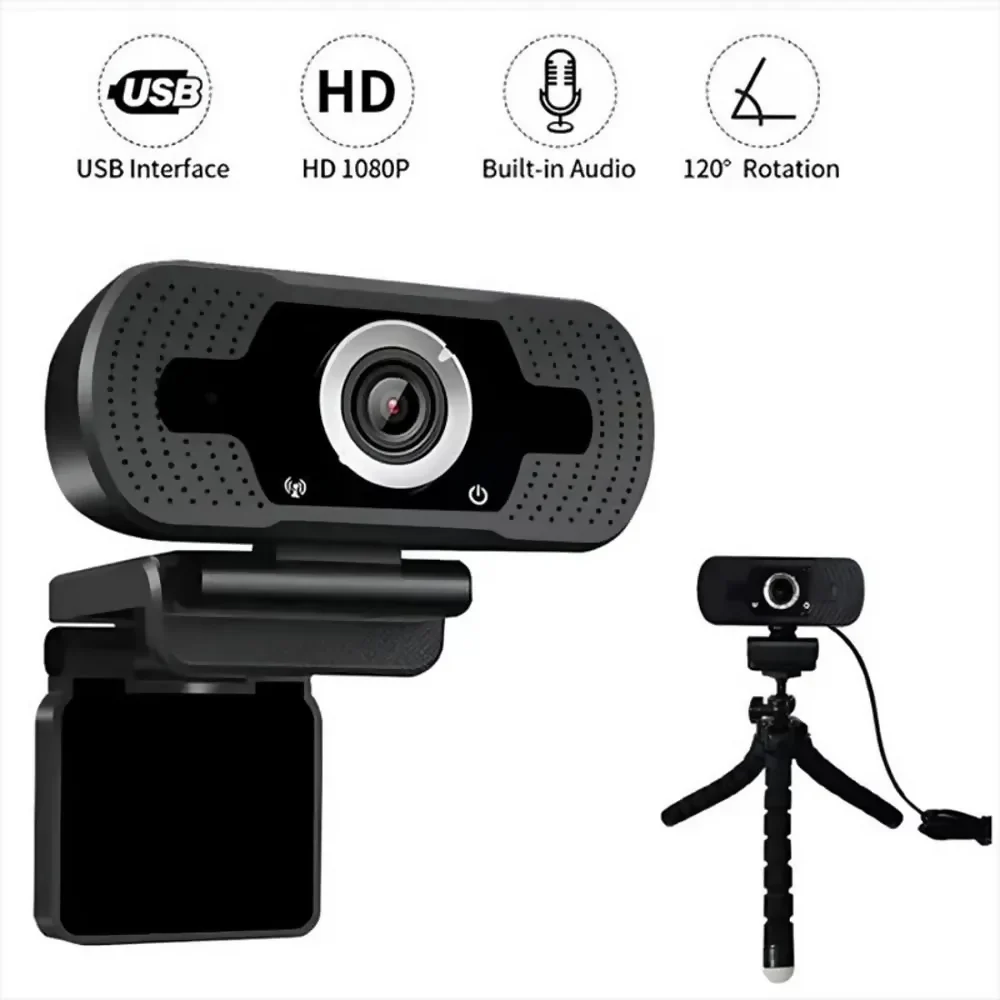 CÁMARA WEB W6 2K 4MP PARA PC VIDEOLLAMADAS HD USB PLUG PLAY - Image 2