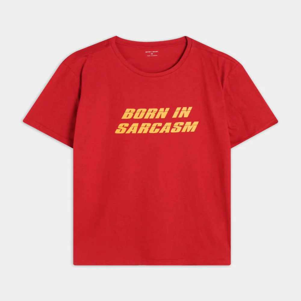 CAMISETA BORN IN SARCASM 45092004 - Image 4