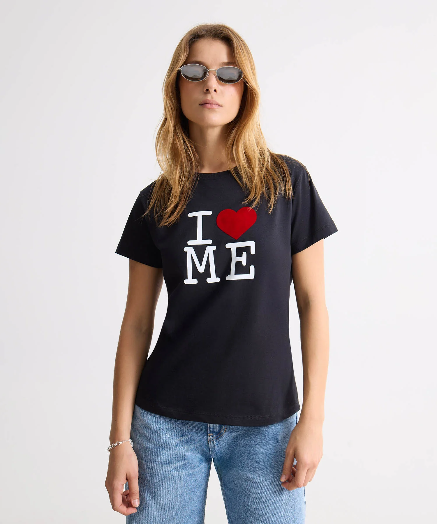 CAMISETA MANGA CORTA CUELLO REDONDO 28096355