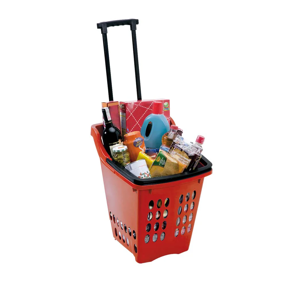 Cesta de Mercado 31 Lt Rojo - Image 2