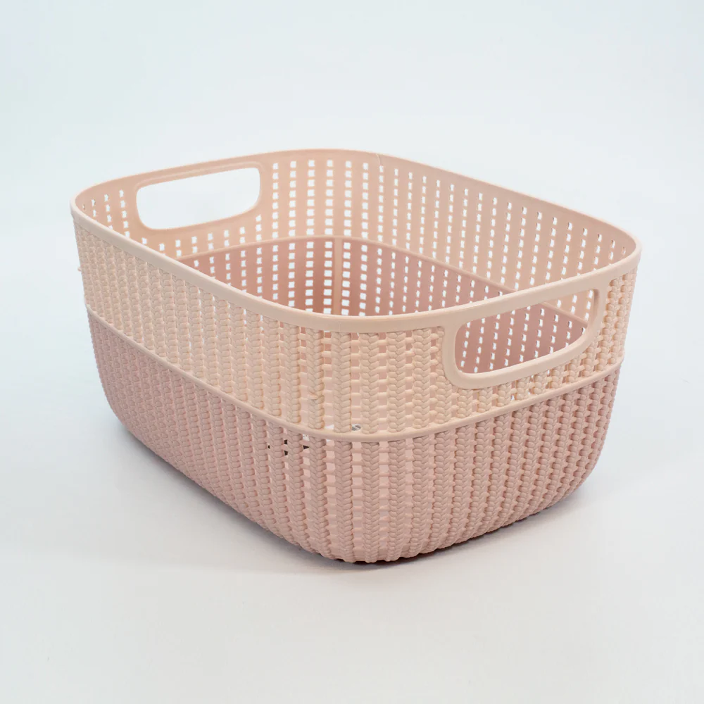 CESTA PLASTICA CUADRADA G-651