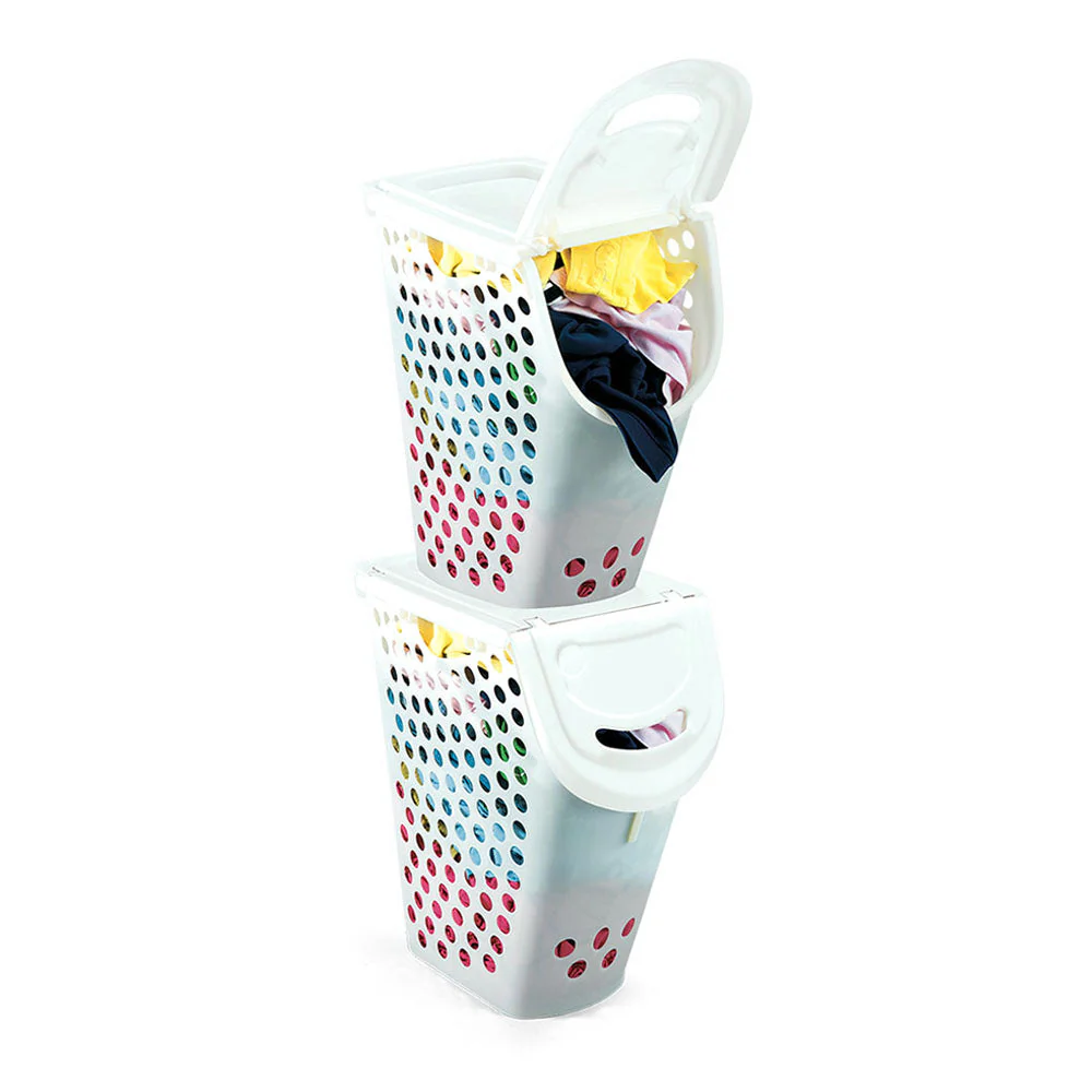 Cesta Plus para Ropa Blanco - Image 3