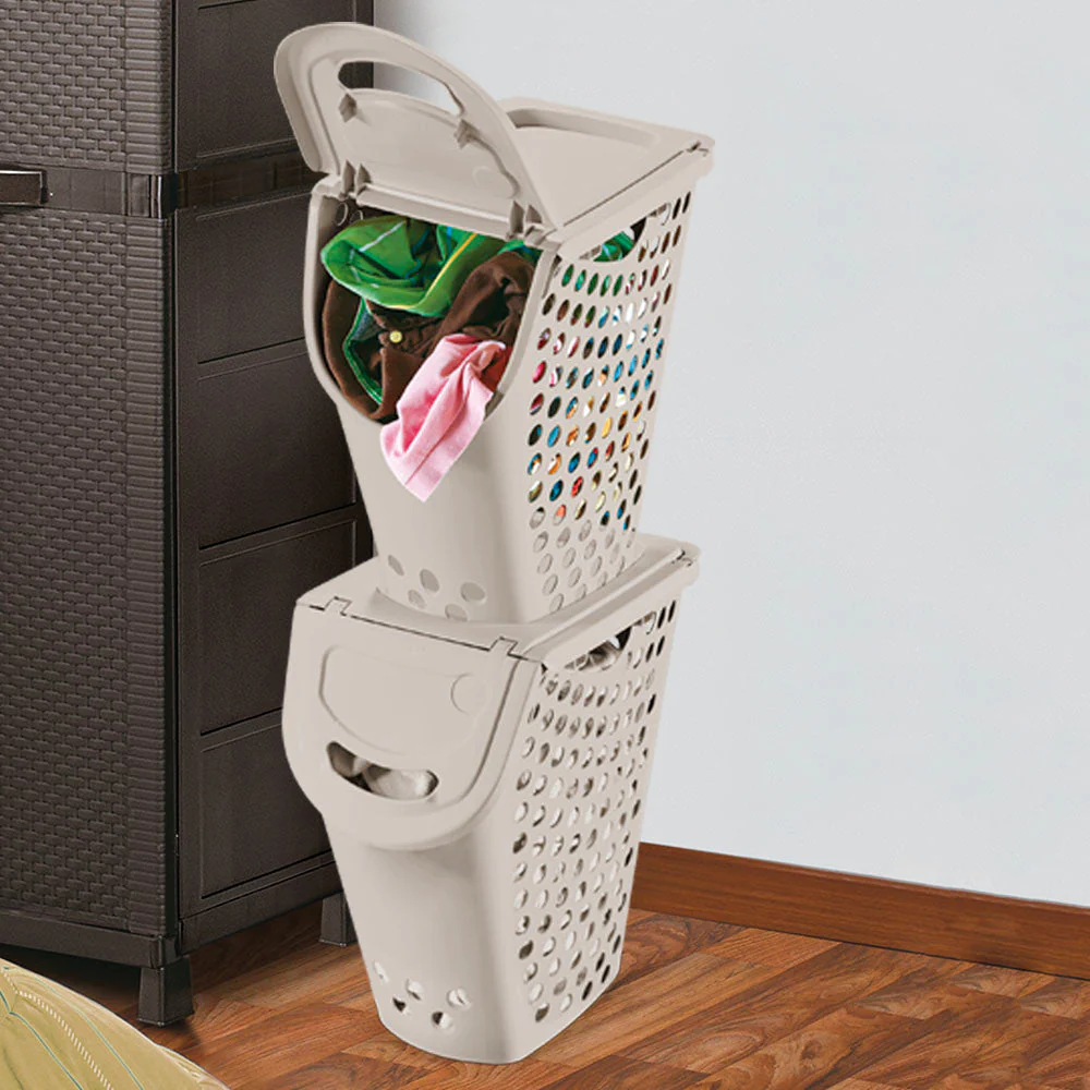Cesta Plus para Ropa Taupe - Image 4