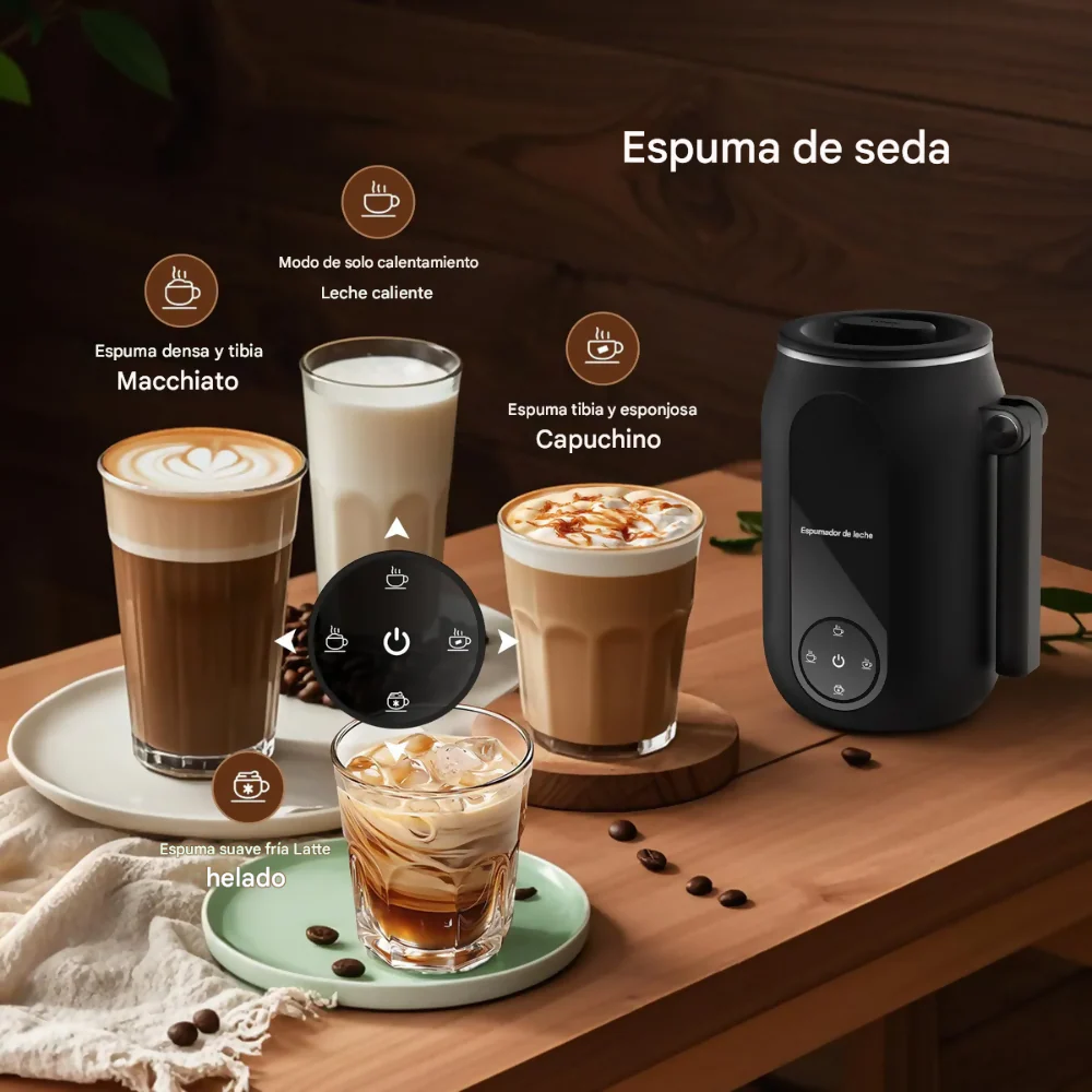 CHOCOLATERA ELÉCTRICA ESPUMADOR LECHE PANTALLA DIGITAL 250ML - Image 3