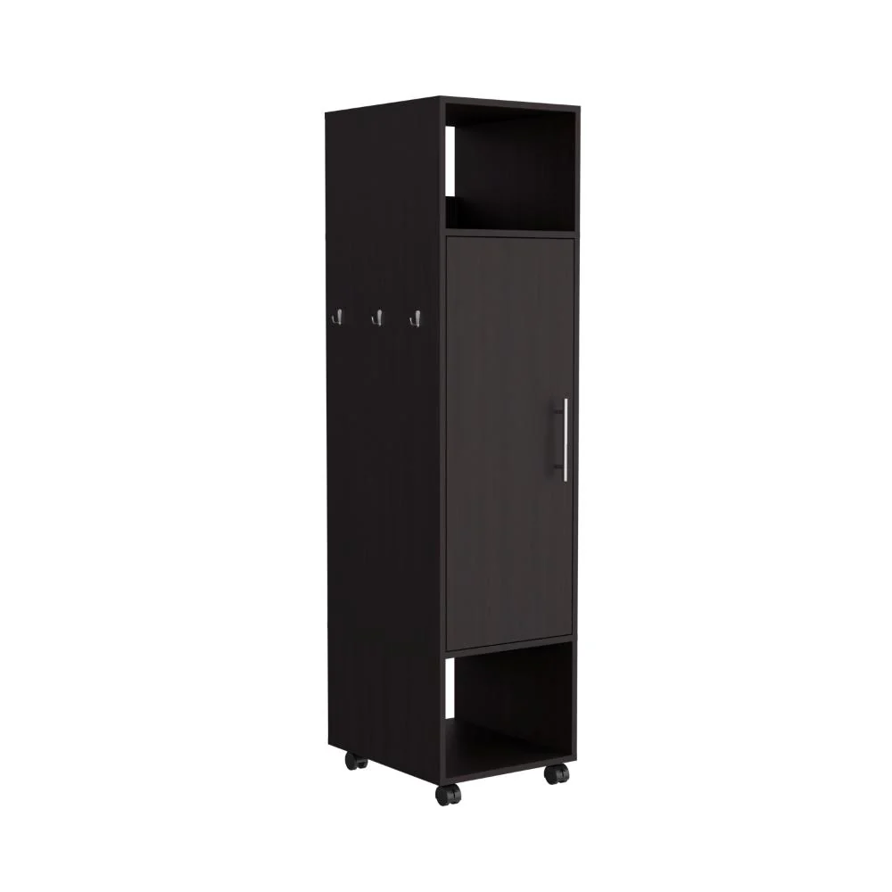 CLOSET CUTER, WENGUE, CON PUERTA Y ESPEJO LATERAL - Image 6