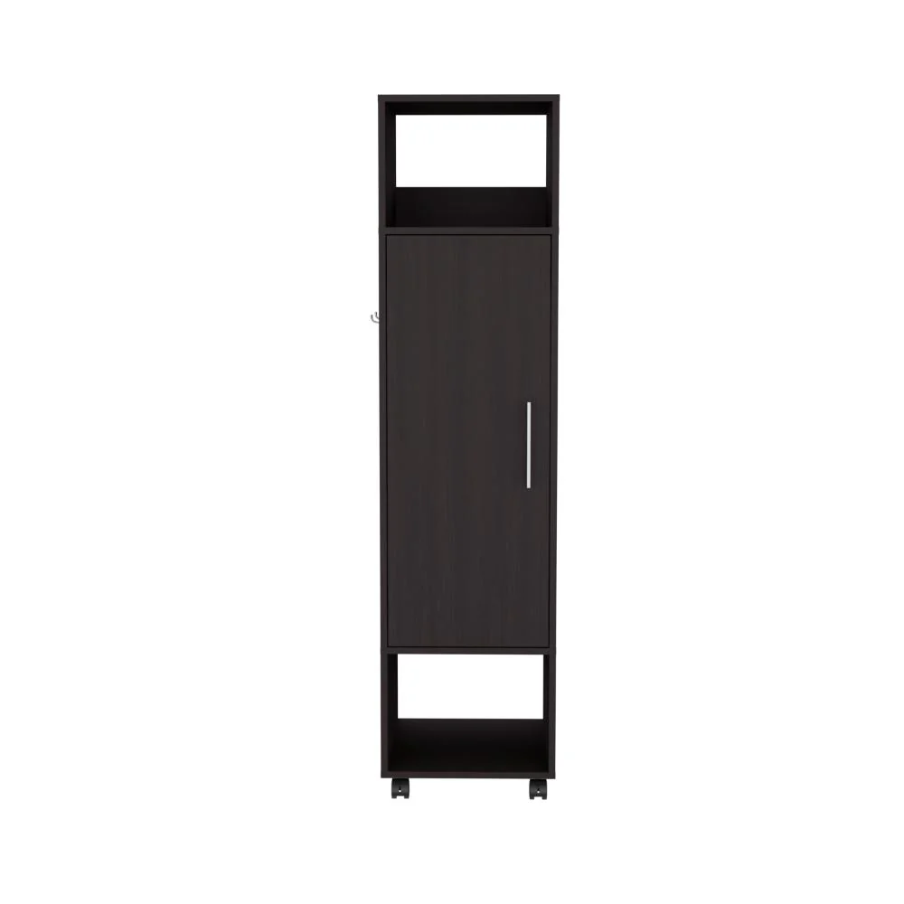 CLOSET CUTER, WENGUE, CON PUERTA Y ESPEJO LATERAL - Image 7