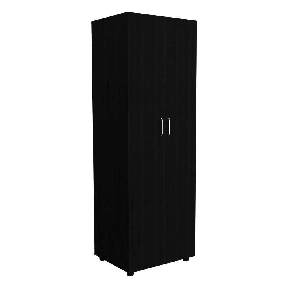 CLOSET RAYO, WENGUE, CON DOS PUERTAS Y TUBO EN SU INTERIOR ZF
