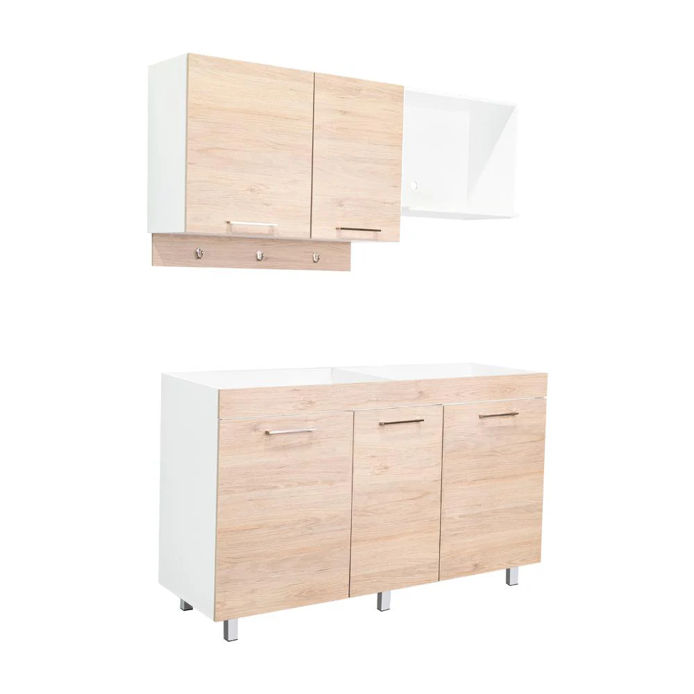 COCINA INTEGRAL DENEB, BEIGE Y BLANCO NO INCLUYE MESÓN - Image 6