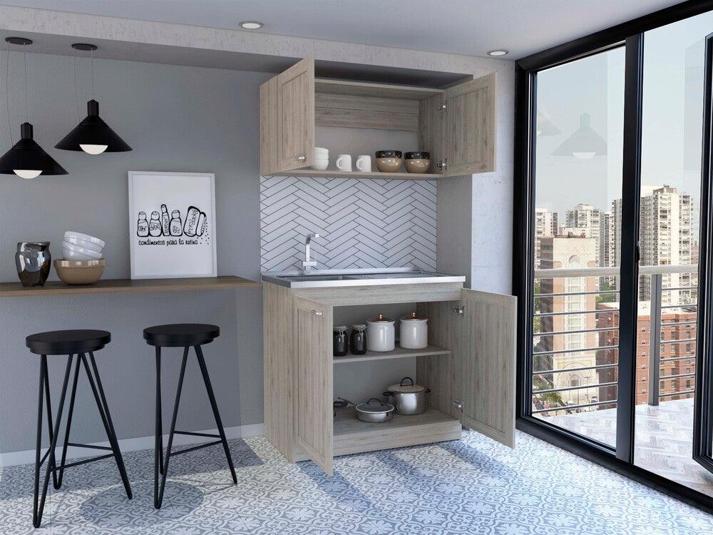 COCINA INTEGRAL TORONTO, HUMO, INCLUYE MESÓN IZQUIERDO ZF - Image 6