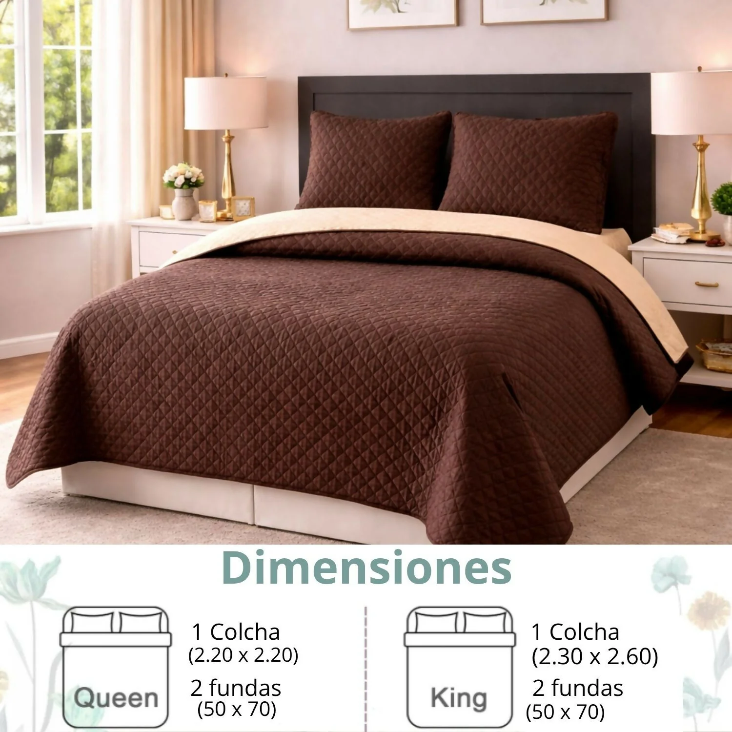 Colcha king doble faz - Image 18