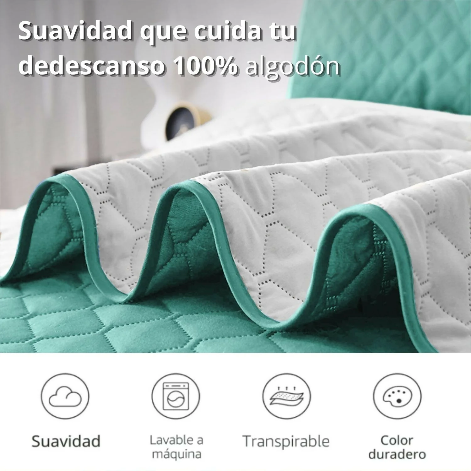 Colcha queen doble faz - Image 67