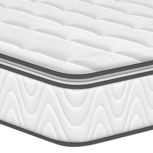COLCHÓN ORTHOPACK BTU + BASE CAMA + ALMOHADA COLOR CLASICO TELA COLOR NEGRO 160X190 QUEEN - Image 5