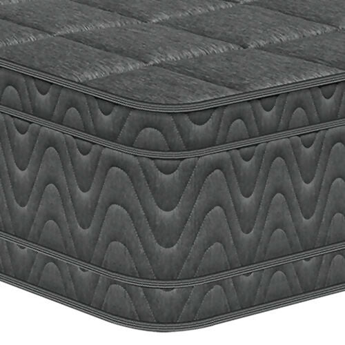 COLCHÓN ORTHOPACK EURO + BASE CAMA + ALMOHADA COLOR GRIS TELA COLOR GRIS 100X190 SENCILLO - Image 4
